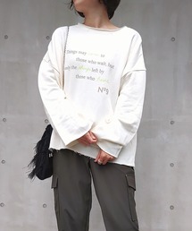 Q | 裏毛ロゴトレーナー(スウェット)