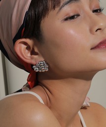 voov（ブーブ）の「パール メタル ボール つぶつぶ ボリューム イヤリング（イヤリング）」