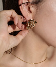 voov（ブーブ）の「パール メタル ボール つぶつぶ ボリューム イヤリング（イヤリング）」