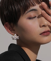 voov（ブーブ）の「パール メタル ボール つぶつぶ ボリューム イヤリング（イヤリング）」