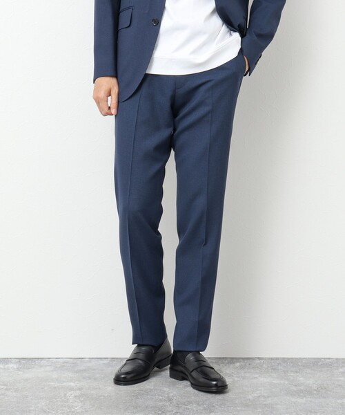 NOLLEY'S goodman(ノーリーズグッドマン)の「《セットアップ対応》TRABEST/トラベスト スラックスパンツ(スラックス・メンズ・ブラウン/ライトブルー/ダークネイビー/ネイビー・S/M/L/XL)」の3枚目の写真