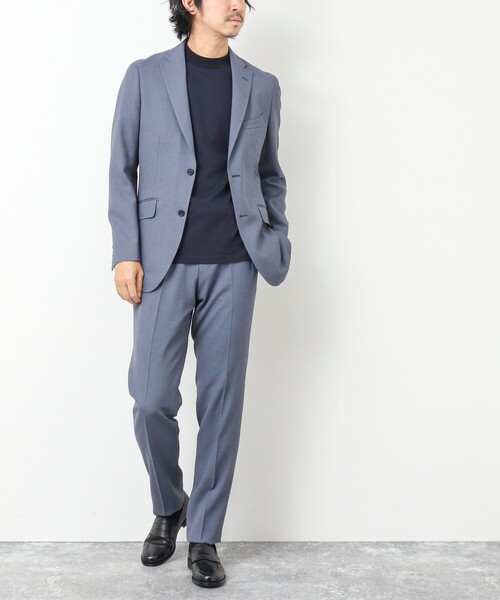 NOLLEY'S goodman(ノーリーズグッドマン)の「《セットアップ対応》TRABEST/トラベスト スラックスパンツ(スラックス・メンズ・ブラウン/ライトブルー/ダークネイビー/ネイビー・S/M/L/XL)」の13枚目の写真