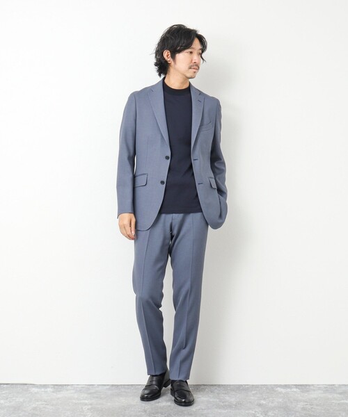 NOLLEY'S goodman(ノーリーズグッドマン)の「《セットアップ対応》TRABEST/トラベスト スラックスパンツ(スラックス・メンズ・ブラウン/ライトブルー/ダークネイビー/ネイビー・S/M/L/XL)」の14枚目の写真