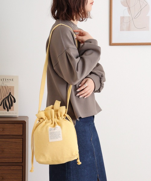 seajapan sea シー リバーシブル巾着 バッグ drawer yori