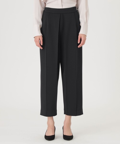 CAST:(キャストコロン)の「【着心地抜群/セットアップ】デザインタックジャージーパンツ(その他パンツ・レディース・ブラック/オフホワイト・S/M)」の10枚目の写真