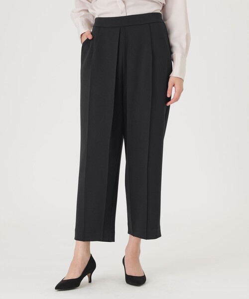 CAST:(キャストコロン)の「【着心地抜群/セットアップ】デザインタックジャージーパンツ(その他パンツ・レディース・ブラック/オフホワイト・S/M)」の17枚目の写真