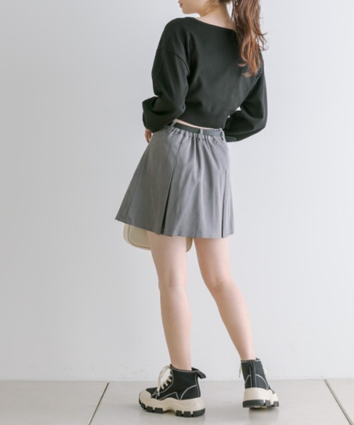 OLIVE des OLIVE(オリーブデオリーブ)の「【WEB限定】ハートボタンカーディガン 1041050120(カーディガン/ボレロ・レディース・イエロー/オフホワイト/ブラック/サックスブルー・FREE)」の13枚目の写真