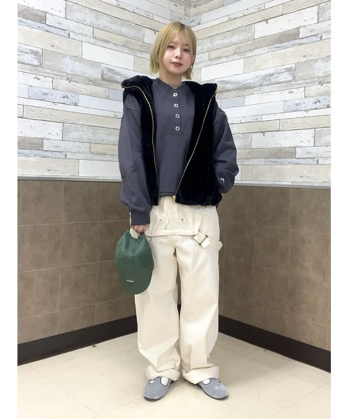 Lee(リー)の「【Lee】スナップボタンスウェット(スウェット・レディース・ダークグレー・M/L)」の12枚目の写真