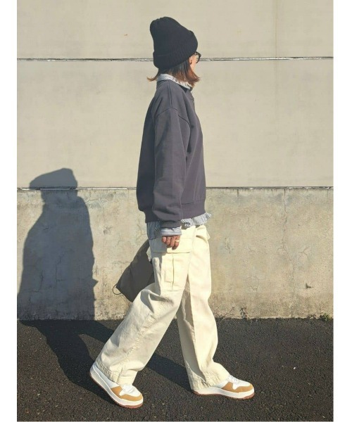 Lee(リー)の「【Lee】スナップボタンスウェット(スウェット・レディース・ダークグレー・M/L)」の17枚目の写真