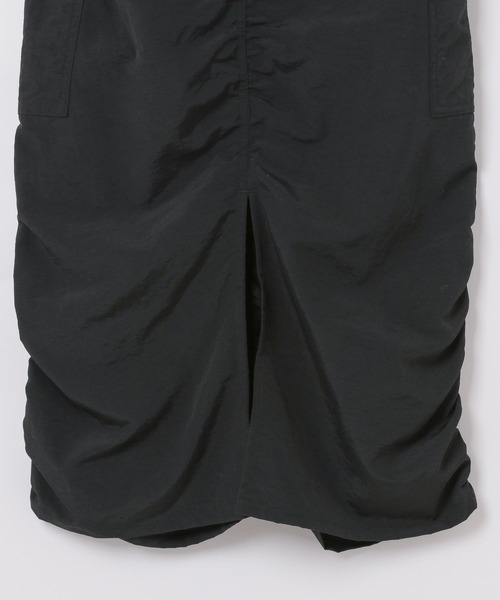 Heather（ヘザー）の「シャーリングカーゴロングスカート　106739（スカート・レディース・ブラック/オフホワイト・FREE）」の18枚目の写真