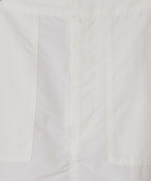 Heather（ヘザー）の「シャーリングカーゴロングスカート　106739（スカート・レディース・ブラック/オフホワイト・FREE）」の20枚目の写真