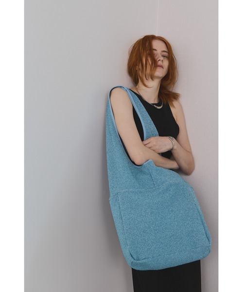 セール】ラメボンディングBIGトート / A4 ,PC収納可能（トートバッグ