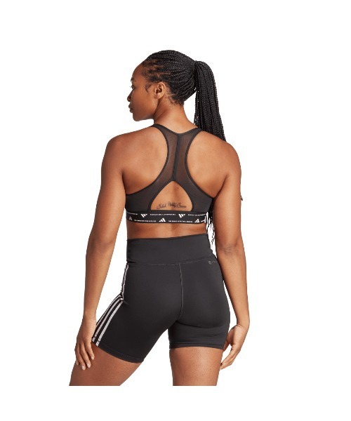 adidas(アディダス)の「アディダス adidas Powerimpactトレイン ミディアムサポート スリーストライプスブラ(スポーツブラ・レディース・ピンク/ブラック/グレー/オレンジ・S/M/L/XL)」の20枚目の写真