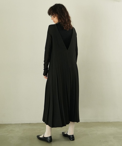 CLANE（クラネ）の「W FACE PLEATS ONEPIECE（ワンピース）」 - WEAR 