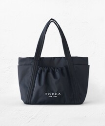 トッカ　ボディーバッグ ネイビー ウエストポーチ tocca 斜め掛け 撥水 TOCCA ウエストポーチ ウエストバッグ RIBBON KNOT BODY BAG
