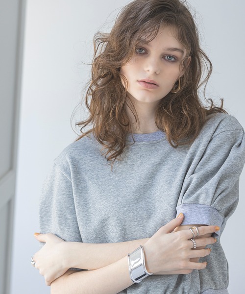 EUCLAID(エウクレイド)の「チュールドッキングワンピース(ワンピース・レディース・ホワイト/ブラック/グレー・38/40/36)」の10枚目の写真