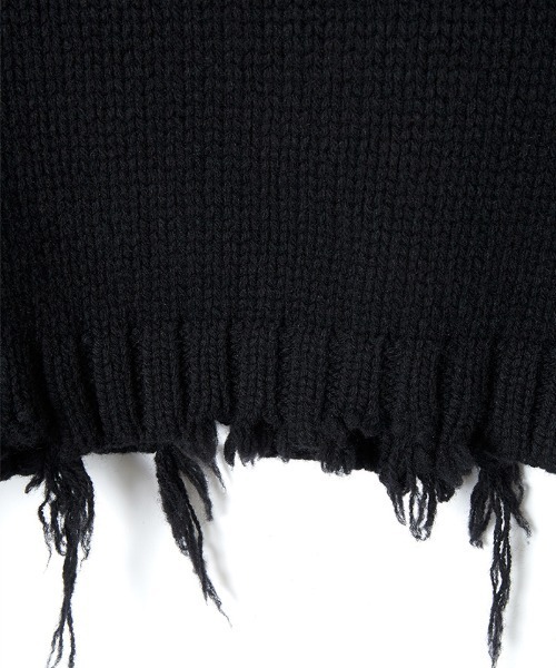 PERVERZE（パーバーズ）の「Crash Turtle Short Knit（ニット