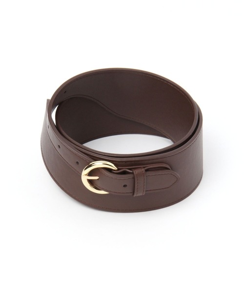 niko and...（ニコアンド）の「オリジナルサッシュベルト（ベルト・レディース・ブラック/ブラウン・0）」の7枚目の写真