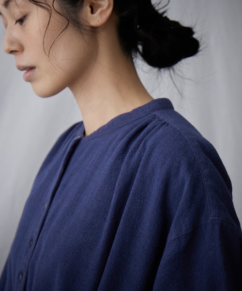 IKKUNA（イクナ）の「kurta dress（ワンピース・レディース・ネイビー・1）」の7枚目の写真