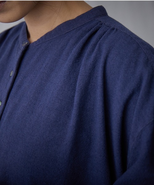 IKKUNA（イクナ）の「kurta dress（ワンピース・レディース・ネイビー・1）」の6枚目の写真
