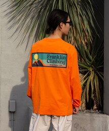 【限定展開】【Franklin Climbing/フランクリンクライミング】バックプリントロンTee