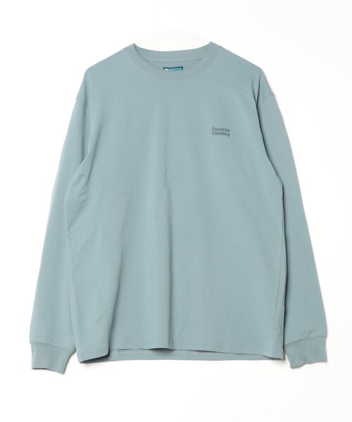 Franklin Climbing(フランクリンクライミング)の「【限定展開】【Franklin Climbing/フランクリンクライミング】バックプリントロンTee(Tシャツ/カットソー・メンズ・ホワイト/オレンジ/グレイッシュベージュ/ブラック/グレイッシュブルー・S/L/M)」の7枚目の写真