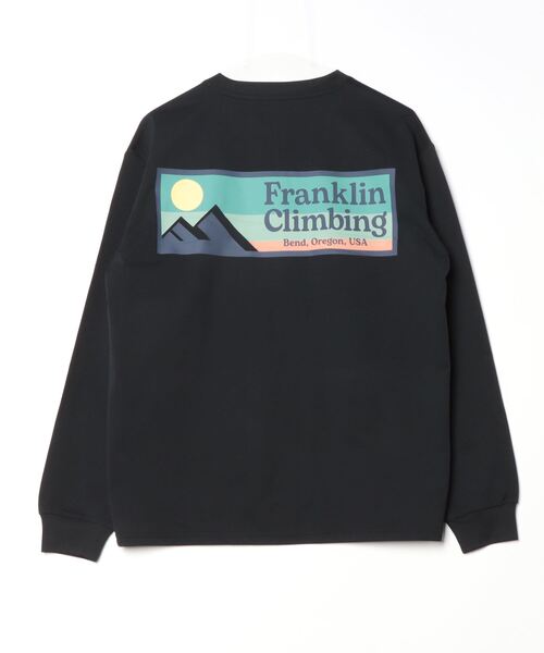 Franklin Climbing(フランクリンクライミング)の「【限定展開】【Franklin Climbing/フランクリンクライミング】バックプリントロンTee(Tシャツ/カットソー・メンズ・ホワイト/オレンジ/グレイッシュベージュ/ブラック/グレイッシュブルー・S/L/M)」の13枚目の写真