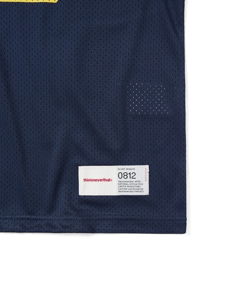 【THISISNEVERTHAT】フットボールTシャツ ネイビー thisisneverthat® - Football T-shirt | HBX - ハイプビースト