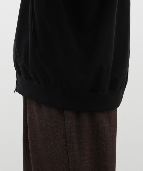 ATON（エイトン）の「【ATON / エイトン】STRETCH WOOLY NYLON FLIGHT JACKET（その他アウター・メンズ・ブラック・4/6）」の11枚目の写真