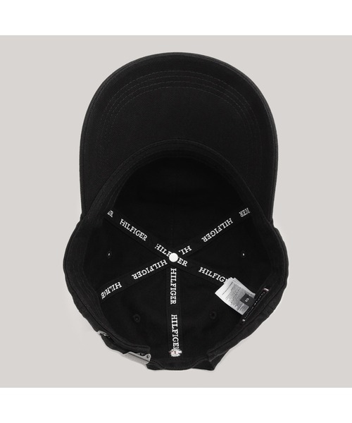 TOMMY HILFIGER（トミーヒルフィガー）の「【Stray Kids】モノタイプソフトキャップ（キャップ・メンズ・レッド/ブラック・FREE）」の6枚目の写真