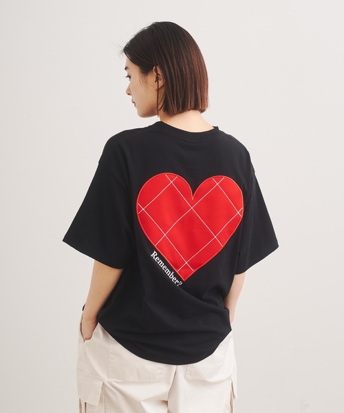 セール】BIG STITCH HEART T-SHIRTS / ビックステッチハートT