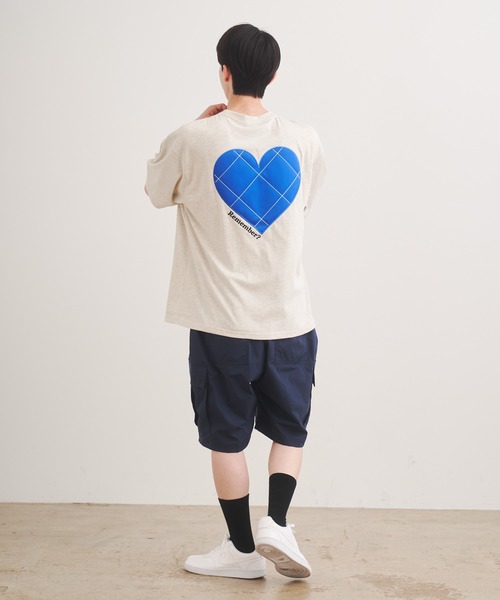 セール】BIG STITCH HEART T-SHIRTS / ビックステッチハートT