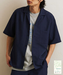 417 EDIFICE | 【Plan Tech】オープンカラーシャツ　”セットアップ着用可能”(シャツ/ブラウス)