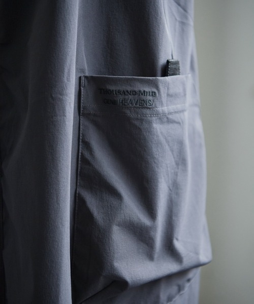 GENE HEAVENS（ジーンヘブンズ）の「(GENE HEAVENS×THOUSAND MILE)バッククロスストラップ フロントジップ ワンピース（ワンピース・レディース・ブラック/グレー・FREE）」の13枚目の写真