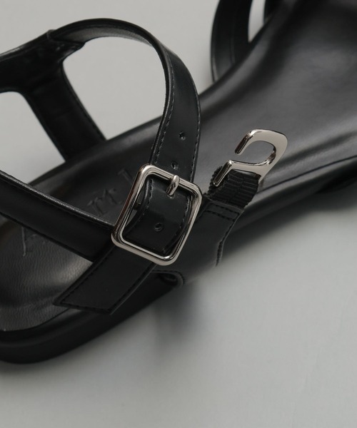 A part by(アパートバイ)の「ケージサンダル(サンダル・レディース・Silver/ブラック・LARGE/MEDIUM)」の8枚目の写真