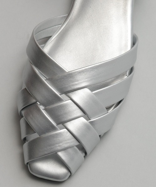 A part by(アパートバイ)の「ケージサンダル(サンダル・レディース・Silver/ブラック・LARGE/MEDIUM)」の10枚目の写真