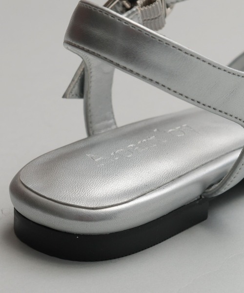A part by(アパートバイ)の「ケージサンダル(サンダル・レディース・Silver/ブラック・LARGE/MEDIUM)」の11枚目の写真