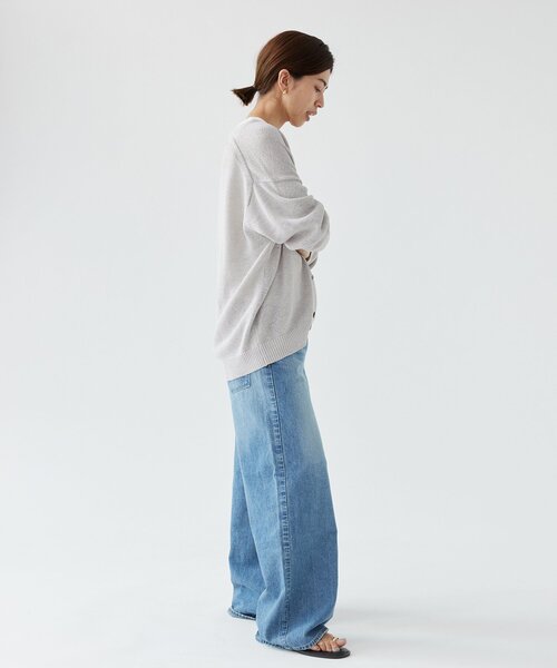 IENA（イエナ）の「テープヤーン 2WAYカシュクールカーディガン