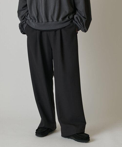 Lui's（ルイス）の「web限定 ワイドスラックス（その他パンツ・メンズ・ブラック/チャコールグレー/ライトグレー・S/M）」の18枚目の写真