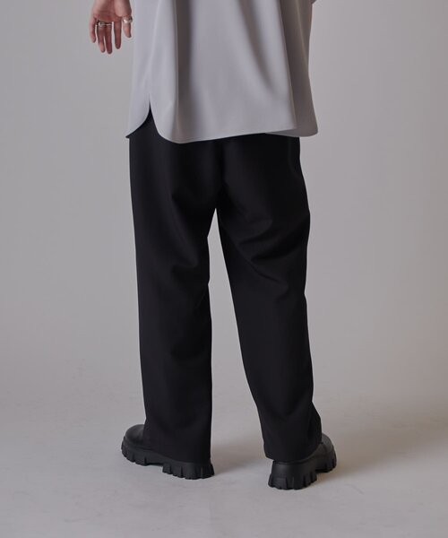 Lui's（ルイス）の「web限定 ワイドスラックス（その他パンツ・メンズ・ブラック/チャコールグレー/ライトグレー・S/M）」の5枚目の写真
