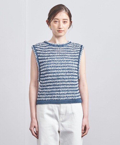 UNITED ARROWS（ユナイテッドアローズ）の「ミックスツィード ニット