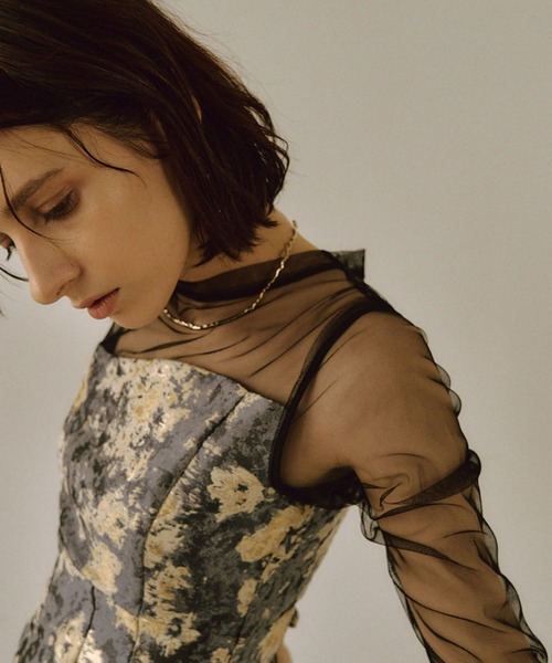 LE'RURE(リルアー)の「Metal choker(チョーカー・レディース・ゴールド・FREE)」の3枚目の写真