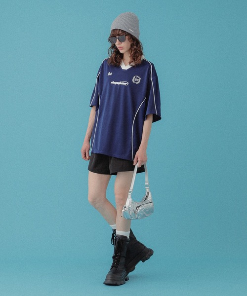 DISPATCHER NO.8(ディスパッチャーナンバーエイト)の「タフタショートパンツ(その他パンツ・レディース・ベージュ/ブラック・ONE SIZE)」の22枚目の写真