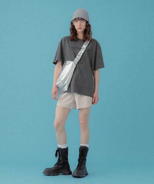 DISPATCHER NO.8(ディスパッチャーナンバーエイト)の「タフタショートパンツ(その他パンツ・レディース・ベージュ/ブラック・ONE SIZE)」の14枚目の写真