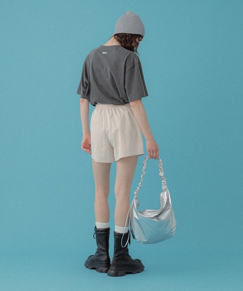 DISPATCHER NO.8(ディスパッチャーナンバーエイト)の「タフタショートパンツ(その他パンツ・レディース・ベージュ/ブラック・ONE SIZE)」の10枚目の写真
