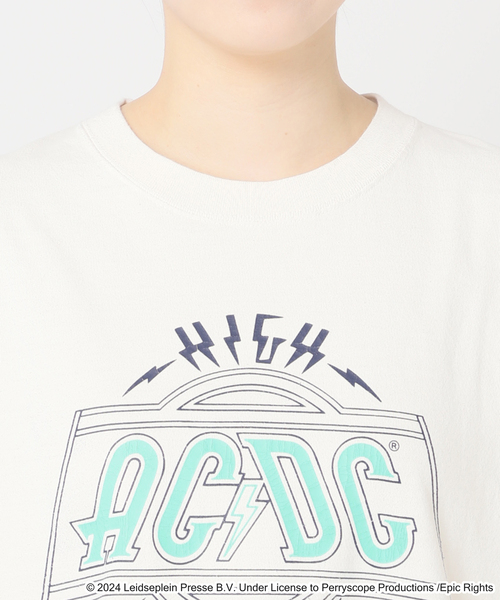 GOOD ROCK SPEED（グッドロックスピード）の「GOOD ROCK SPEED/グッドロックスピード ロックT(AC/DC)（Tシャツ/カットソー・レディース・ホワイト・FREE）」の13枚目の写真