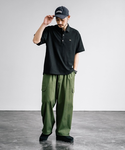 KRIFF MAYER(クリフメイヤー)の「KRIFF MAYER クリフメイヤー 接触冷感 リラックス冷感リンクスカノコポロシャツ 2345105(ポロシャツ・メンズ・オフホワイト/ネイビー×ホワイト/ネイビー/ホワイト×ブラック/ブラック・L/XL/M)」の14枚目の写真