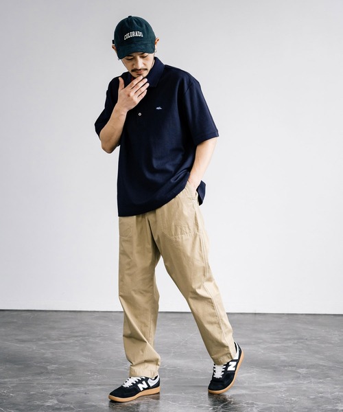 KRIFF MAYER(クリフメイヤー)の「KRIFF MAYER クリフメイヤー 接触冷感 リラックス冷感リンクスカノコポロシャツ 2345105(ポロシャツ・メンズ・オフホワイト/ネイビー×ホワイト/ネイビー/ホワイト×ブラック/ブラック・L/XL/M)」の18枚目の写真