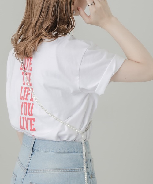 SMELLY（スメリー）の「メタルパールコンビロングネックレス（ネックレス・レディース・シルバー系その他・-）」の4枚目の写真