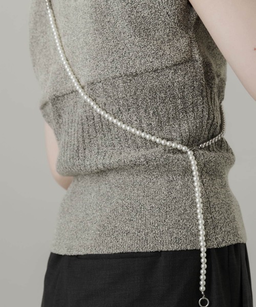 SMELLY（スメリー）の「メタルパールコンビロングネックレス（ネックレス・レディース・シルバー系その他・-）」の8枚目の写真